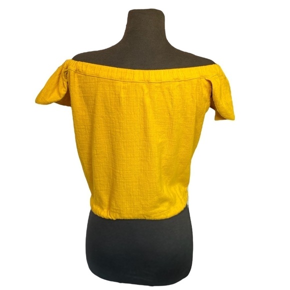 Madewell  Texture & threads Tank Top Yellow Size Medium - Picture 6 of 6